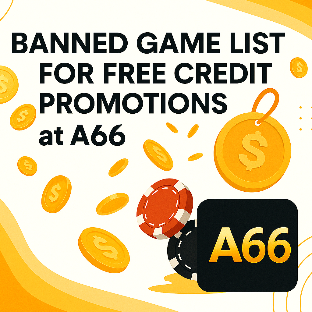 Banned Game List for Free Credit Promotions at A66