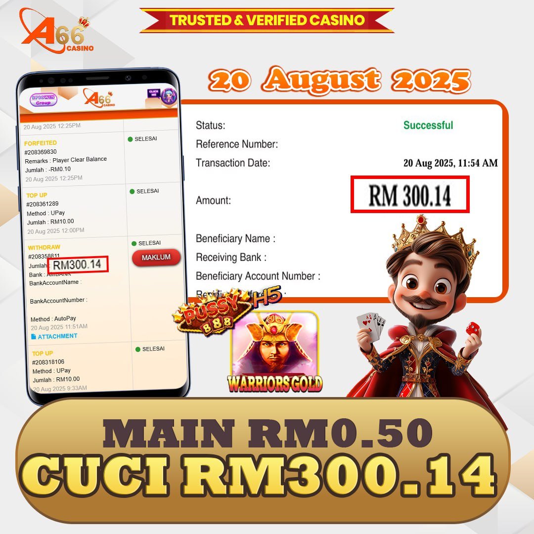 A66casino x PussyH5 : WarriorsGold