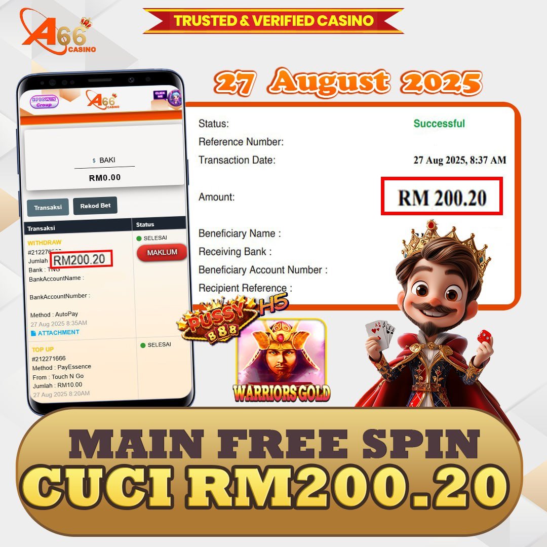A66casino x PussyH5 : WarriorsGold