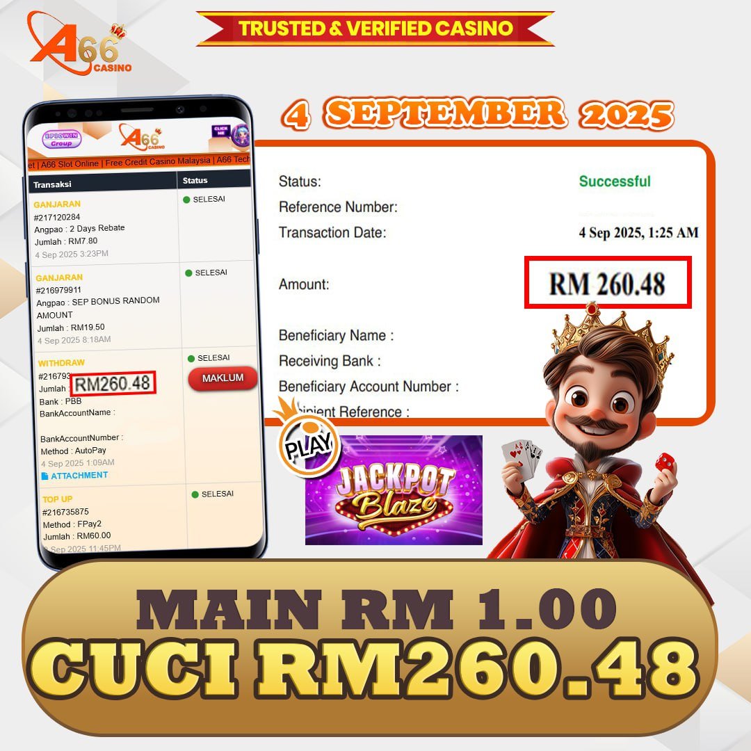 A66casino x Pragmatic : Jackpot Blaze