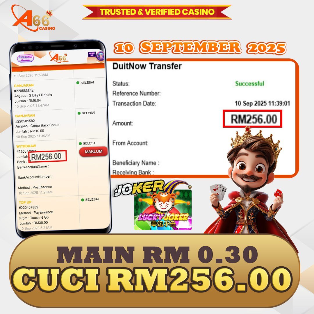 A66casino x Joker : Lucky Joker